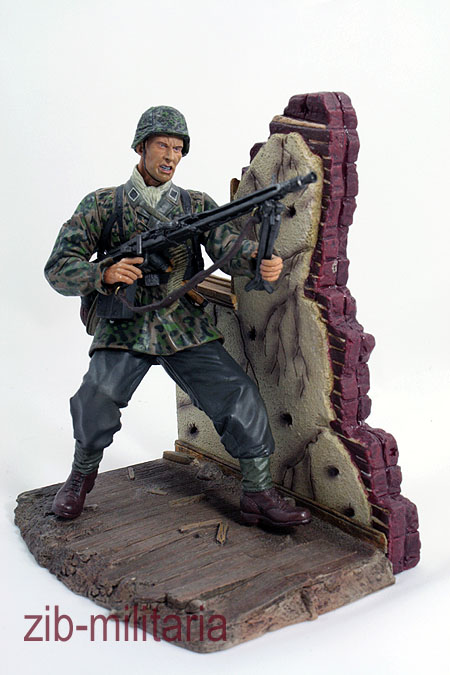 Soldatenfigur MG42 Waffen-XX Schütze